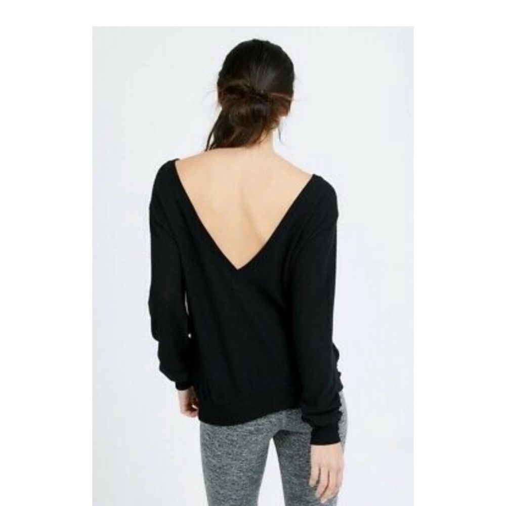Joah brown v back sweatshirt